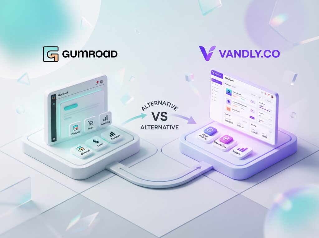 "Gumroad'da satış yapan bir Türk içerik üreticisinin PayPal ve banka transferi engeliyle karşılaşmasını gösteren illüstrasyon"